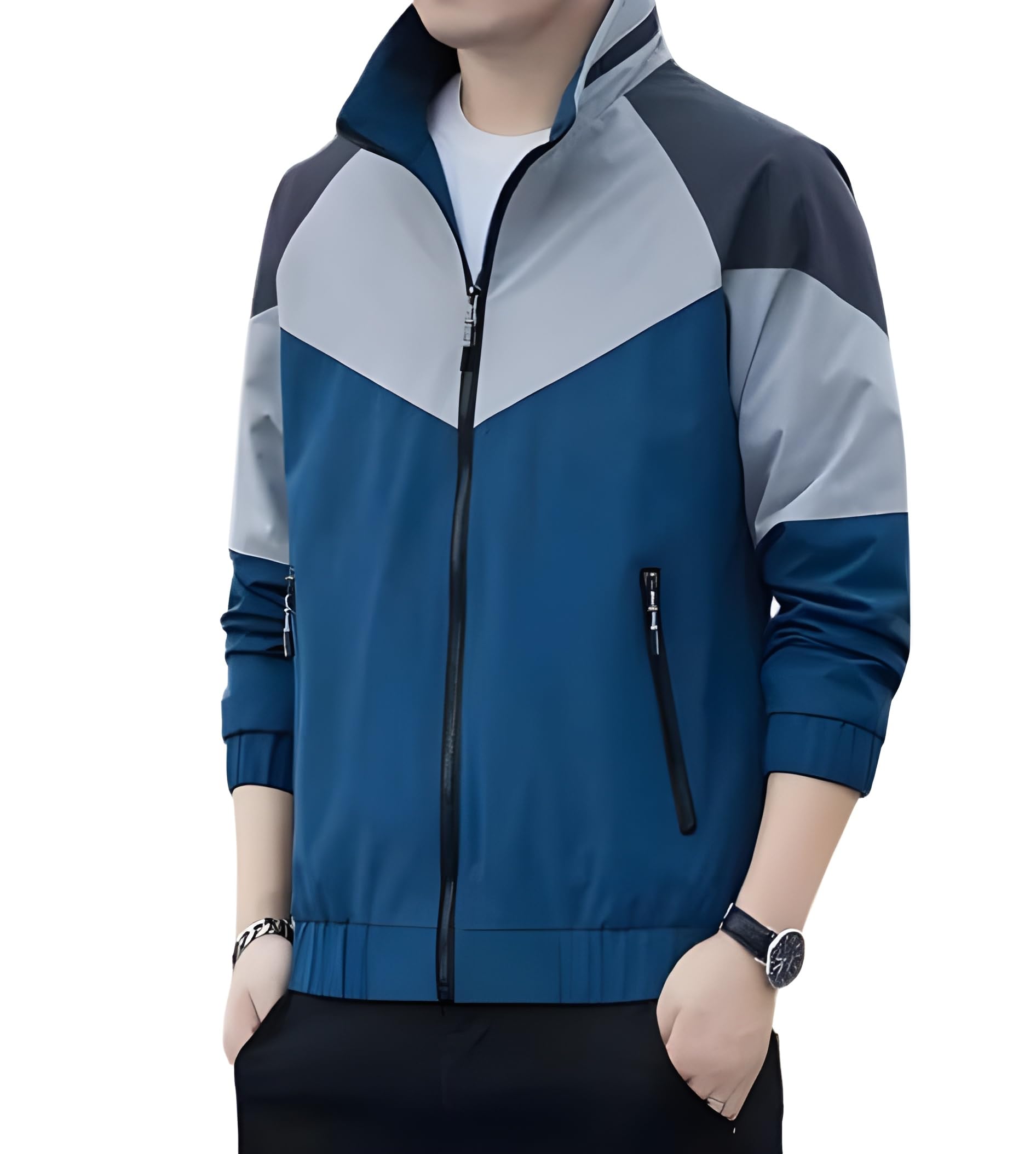 Buy Men's Fashionable Durable Windproof Nylon Jacket | Full
